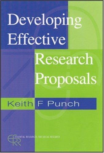 Developing effective research proposals