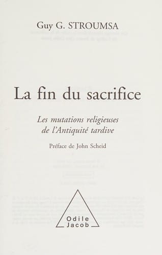 La fin du sacrifice