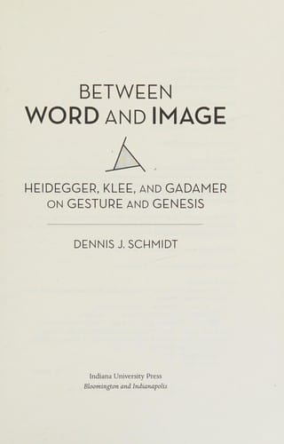 Between word and image