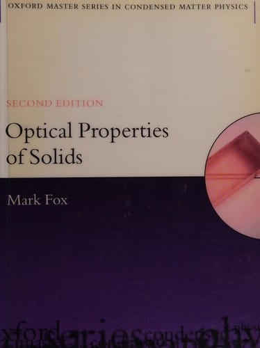 Optical properties of solids