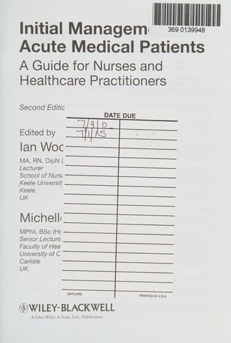 Initial management of acute medical patients