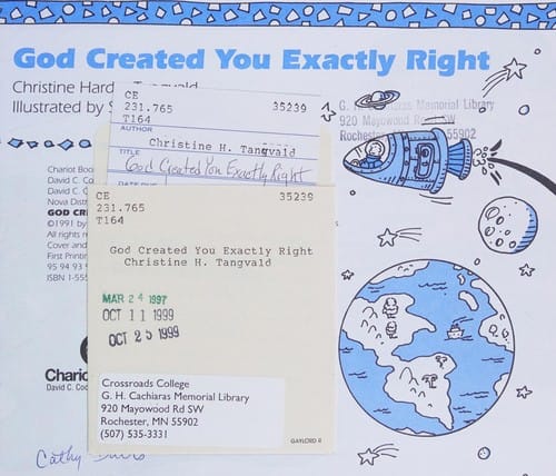 God created you exactly right