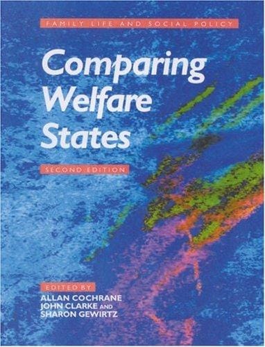 Comparing welfare states