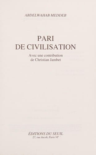 Pari de civilisation