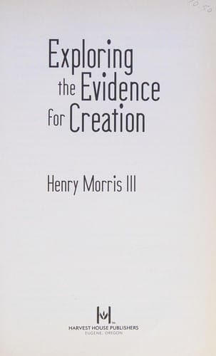 Exploring the evidence for creation