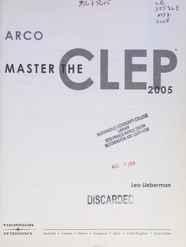 Master the CLEP