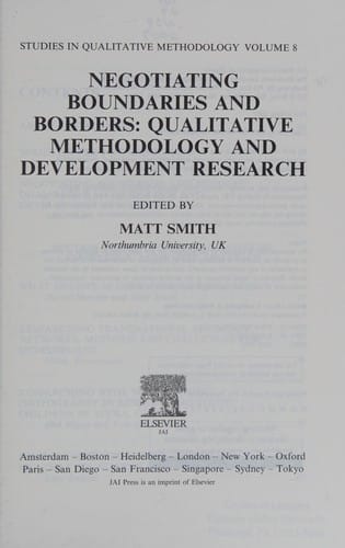 Negotiating boundaries and borders