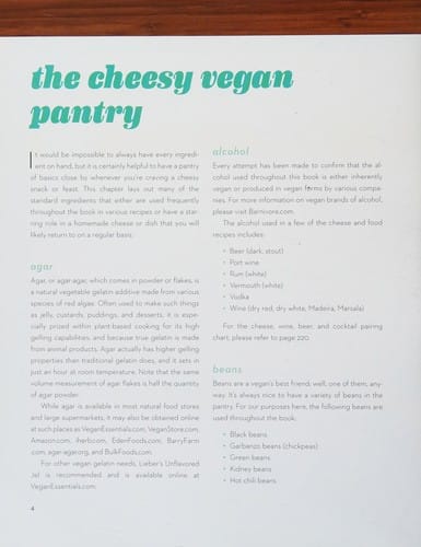The cheesy vegan