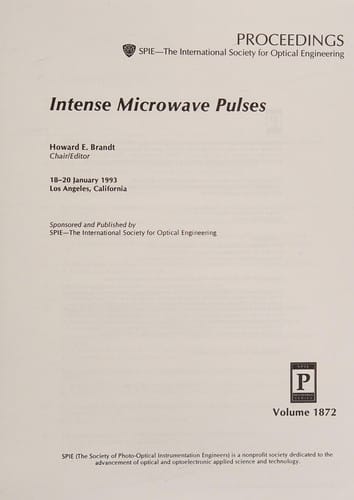 Intense microwave pulses