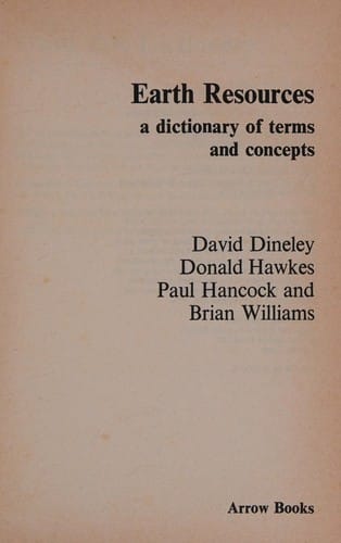 Earth resources