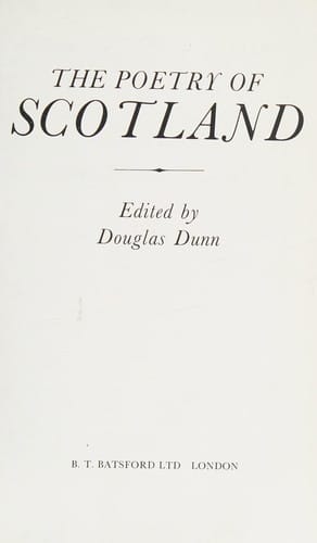 The Poetry of Scotland