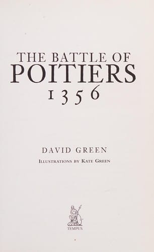 BATTLE OF POITIERS, 1356