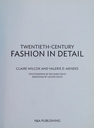 Twentieth-century fashion in detail