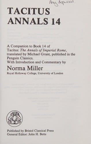 Tacitus Annals 14