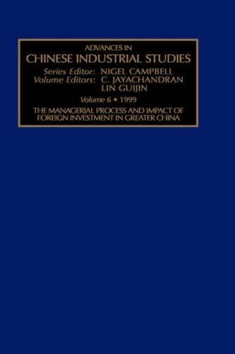 The managerial process and impact of foreign investment in greater China