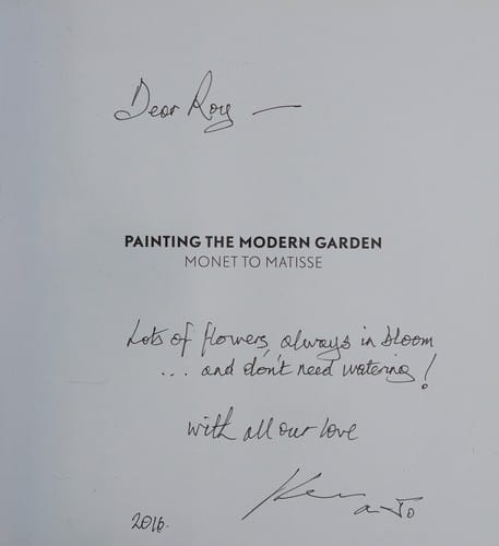 Painting the modern garden