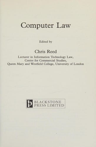 Computer law