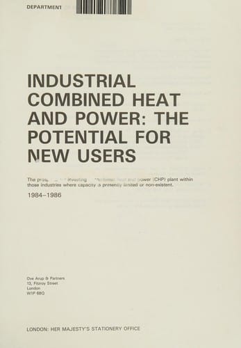 Industrial combined heat and power