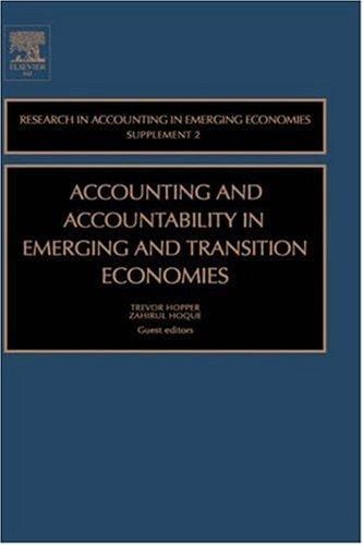 Accounting and accountability in emerging and transition economies