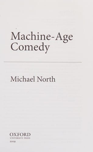 Machine-age comedy