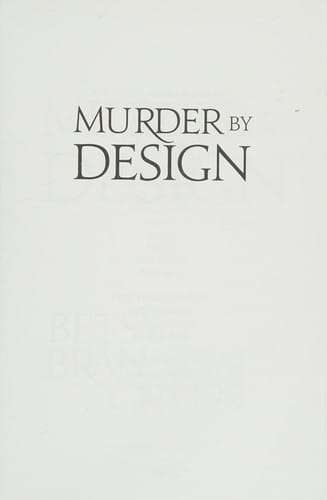 Murder by design