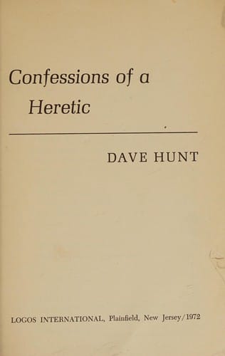Confessions of a heretic