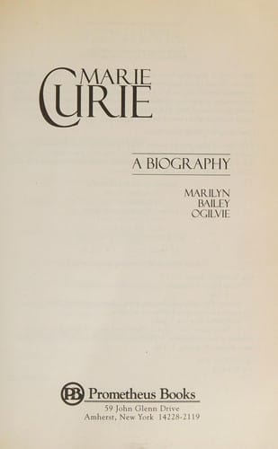 Marie Curie