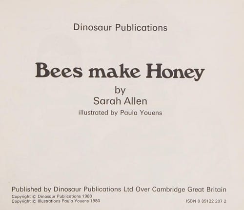 Bees Make Honey (Althea's Nature)