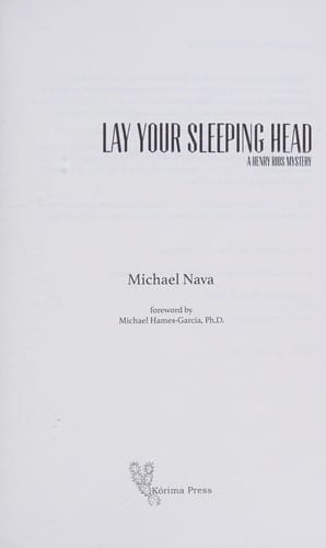 Lay your sleeping head