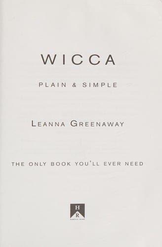 Wicca plain & simple