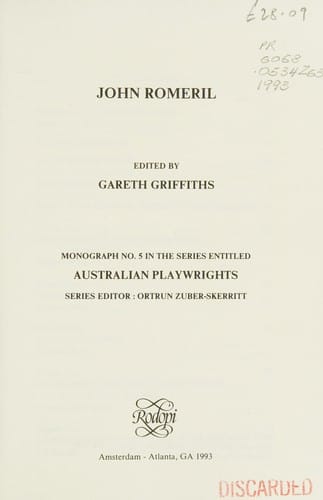 John Romeril