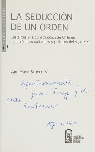 La seducción de un orden