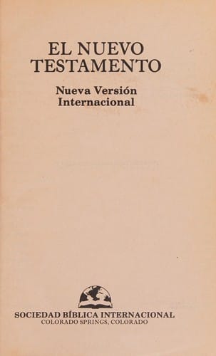 El Nuevo Testamento
