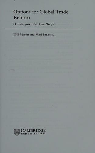 Options for global trade reform