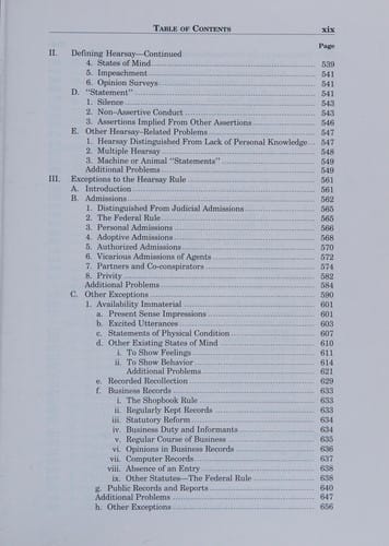 A modern approach to evidence
