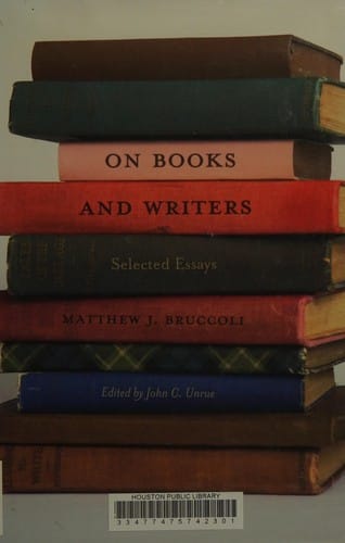 On books and writers