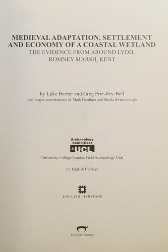 Medieval adaptation, settlement, and economy of a coastal wetland