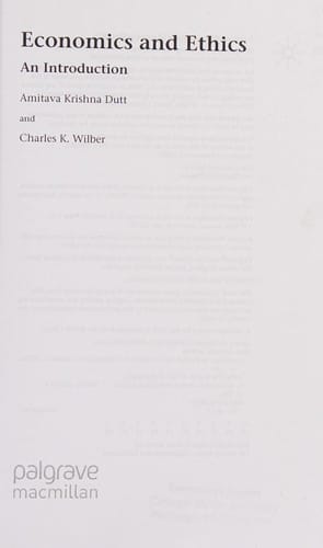 Economics and ethics