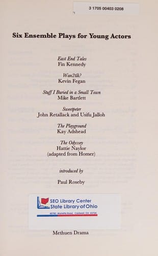 Six ensemble plays for young actors