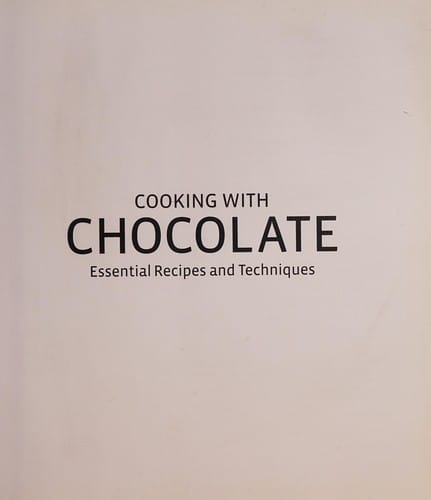 Cooking with chocolate