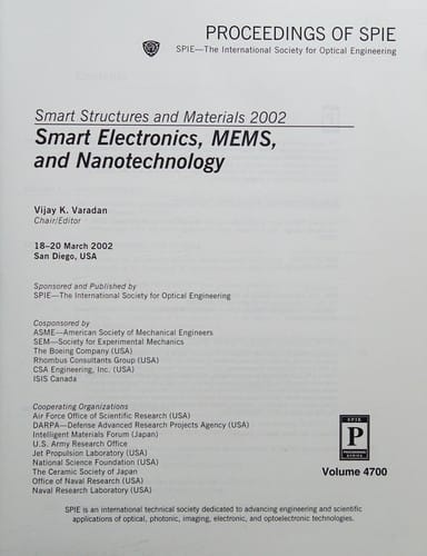 Smart structures and materials 2002