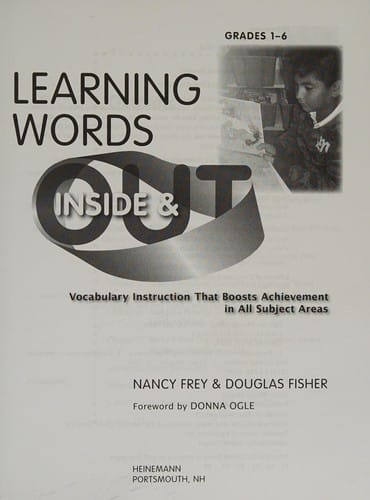 Learning words from the inside out