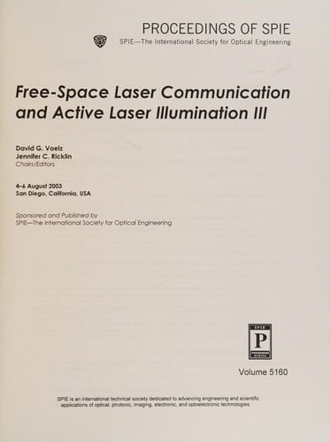 Free-space laser communication and active laser illumination III