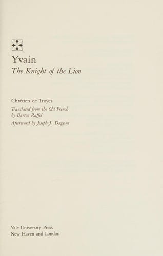 Yvain, the Knight of the Lion