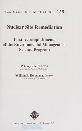 Nuclear site remediation