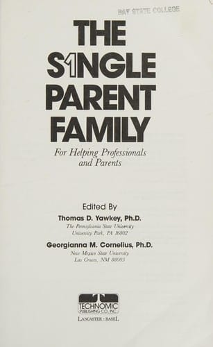 The single parent family