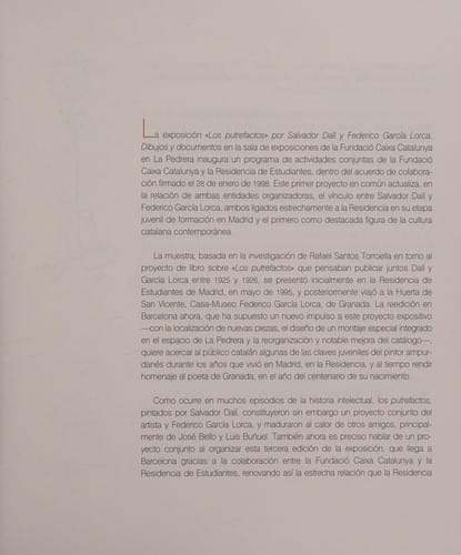 Los putrefactos por Salvador Dalí y Federico García Lorca