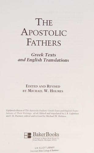 The Apostolic Fathers