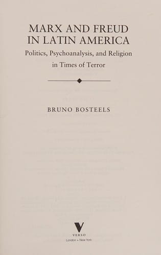 Marx and Freud in Latin America