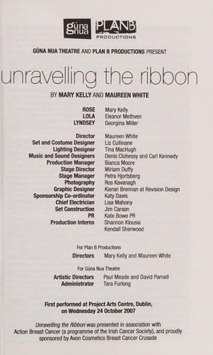 Unravelling the ribbon